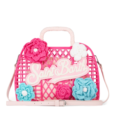Shop Mc2 Saint Barth Jelly Small Bag With Patches