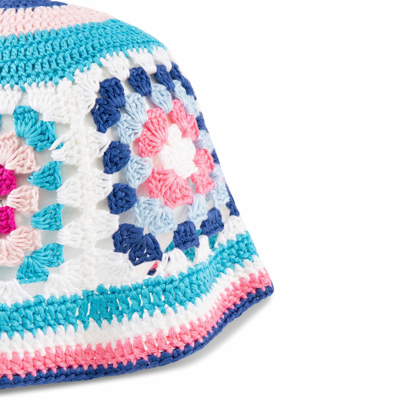 Mc2 Saint Barth Crochet Woman Cloche In White