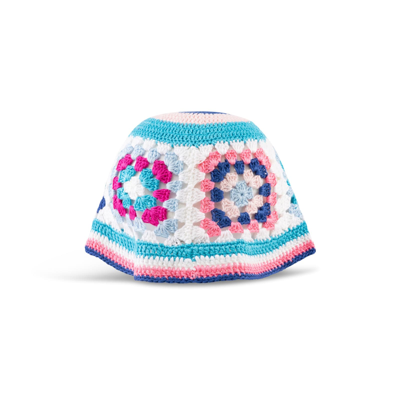 Mc2 Saint Barth Crochet Woman Cloche In White