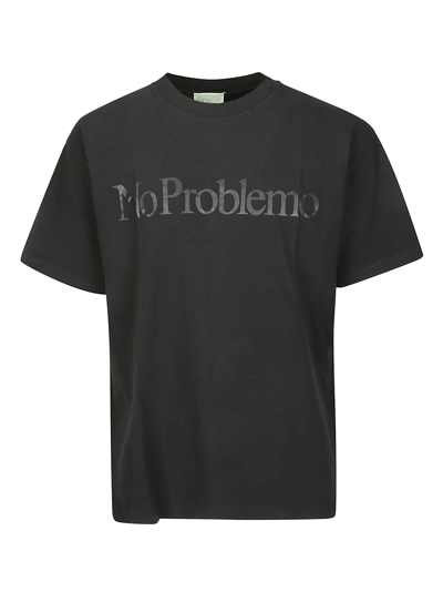 Shop Aries No Problemo Ss Tee In Blk