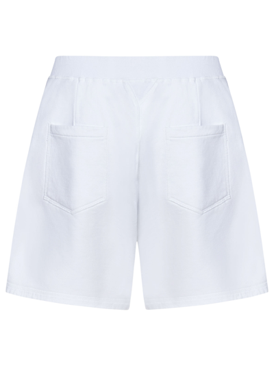 Shop Dsquared2 Be Icon Relax Shorts In White