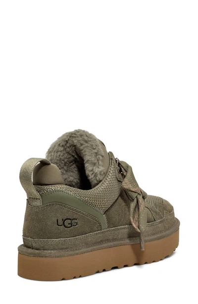 Ugg Women's Lowmel Lace-up Sneaker Booties In Moss Green