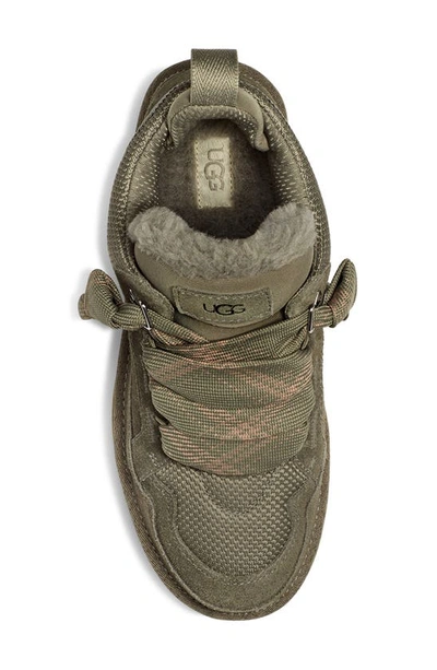 Ugg Women's Lowmel Lace-up Sneaker Booties In Moss Green