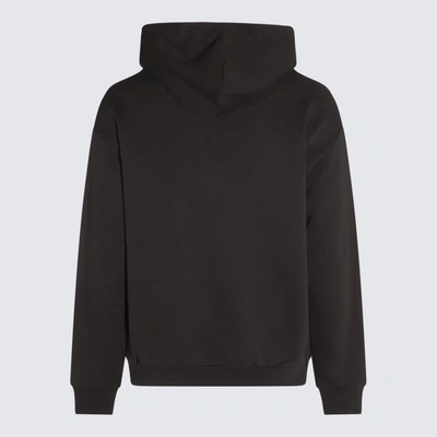 Shop Vivienne Westwood Black Cotton Orb Logo Sweatshirt