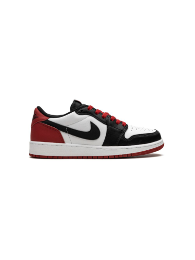 Shop Jordan Air  1 Low Og "black Toe" Sneakers