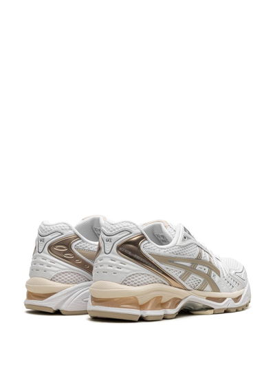Shop Asics Gel-kayano 14 "simply Taupe" Sneakers In White
