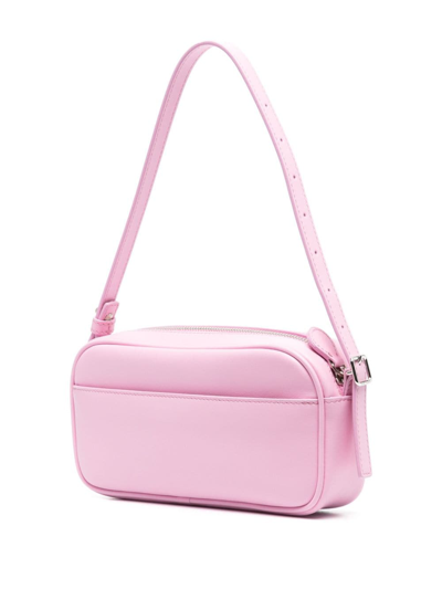 Shop Courrèges Reedition Leather Shoulder Bag In Pink