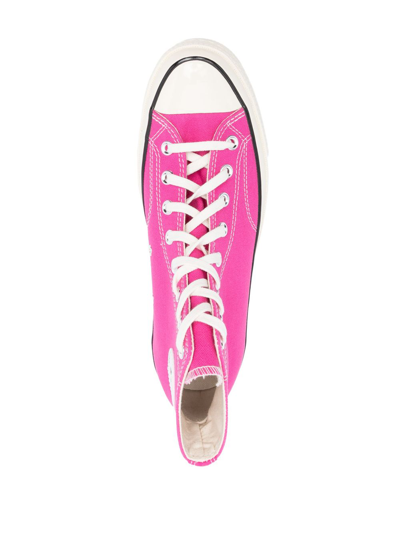 Shop Converse Chuck Taylor High-top Sneakers In Pink