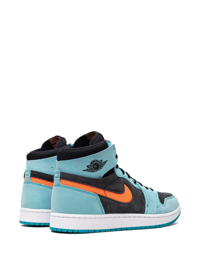 Shop Jordan Air  1 Zoom Cmft 2 "bleached Aqua" Sneakers In Blau