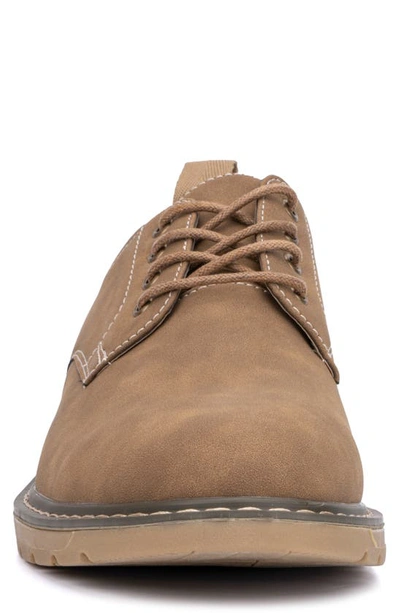 Shop New York And Company Dorian Lace-up Derby In Tan