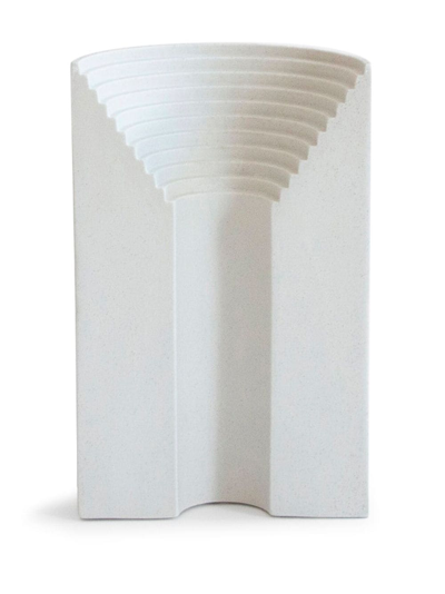 Shop Origin Made Large Ark Porcelain Vase (20cm) In White