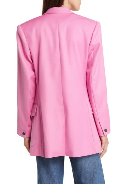 Shop Rag & Bone Cody Virgin Wool Blazer In Pink