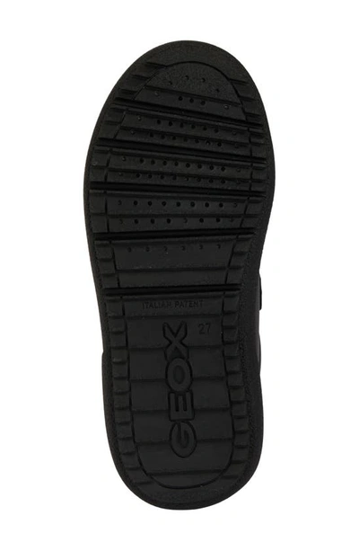 Shop Geox Kids' Theleven Sneaker In Black