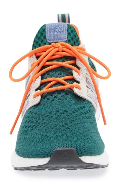 Shop Adidas Originals Ultraboost 1.0 Dna Sneaker In Green/ Blue/ Wonder Beige