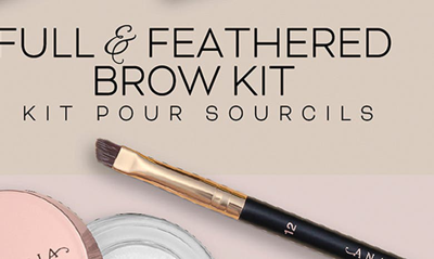 Shop Anastasia Beverly Hills Full & Feathered Brow Kit In Soft Brown