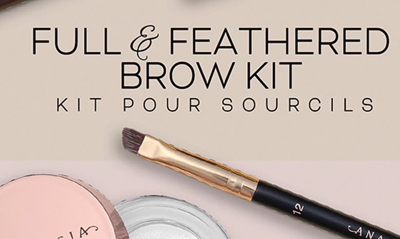 Shop Anastasia Beverly Hills Full & Feathered Brow Kit In Ebony