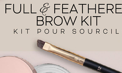 Shop Anastasia Beverly Hills Full & Feathered Brow Kit In Medium Brown