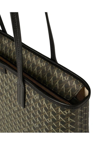 Tory Burch Ever-ready' Large Shopping Bag In Black Fabric In Black