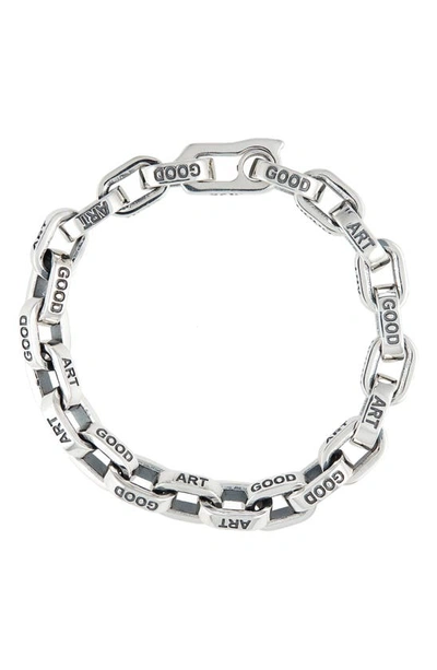 Shop Good Art Hlywd Gordo Pequeno Good Art Sterling Silver Bracelet