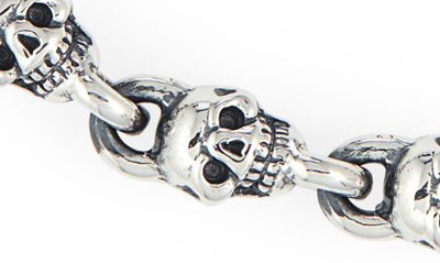 Shop Good Art Hlywd Skull Crusher Sterling Silver Bracelet