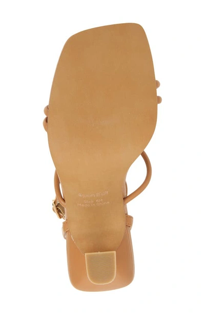 Open Edit Reggie Sandal In Tan Mocha