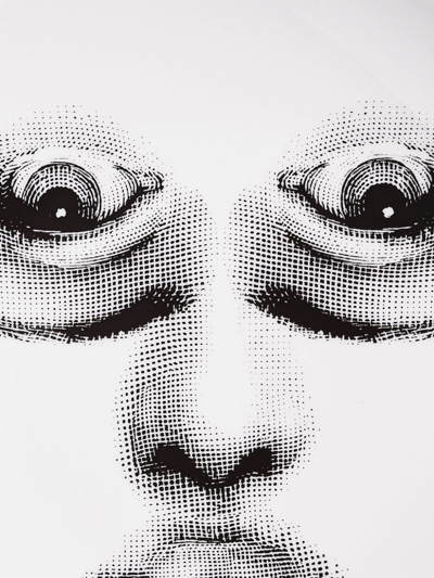 Fornasetti Tema E Variazioni N. 395 Wall Plate In White