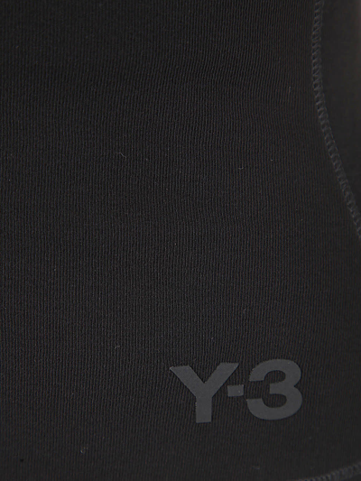Shop Y-3 Fitted Long Sleeve Tee In Black