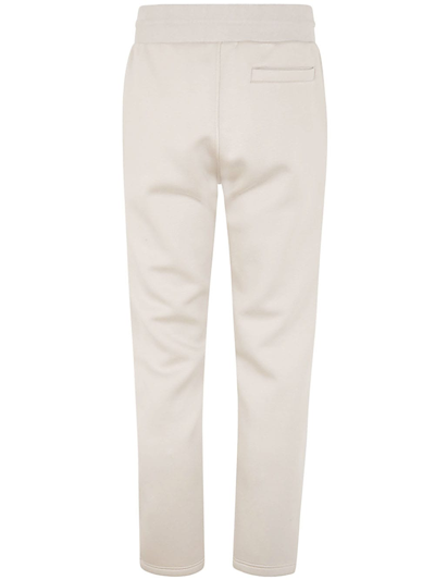 Shop Kiton Jogging Trousers In Beige