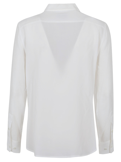 Shop Equipment Leema Women Shirt Long Sleeves In Bright Wht Bright White