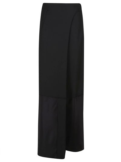 Shop Victoria Beckham Infinity Skirt In Black