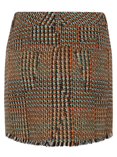 Shop Stella Mccartney Skirt In Camel