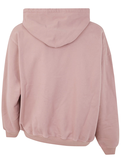 Shop Magliano Twisted Hoodie In Archive Pink