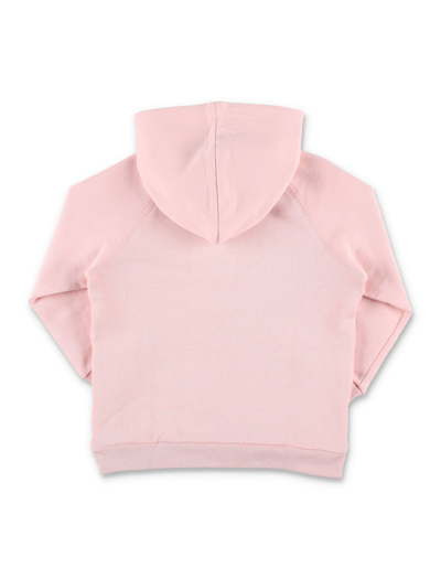 Shop Gucci Baby Cotton Zip Jacket In Rose