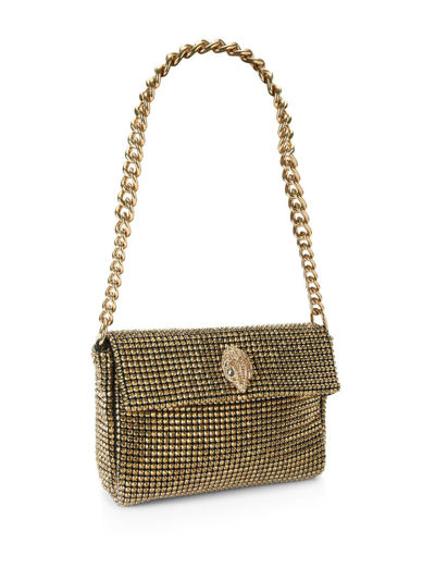 Shop Kurt Geiger Small Party Shoulder Bag In Gold