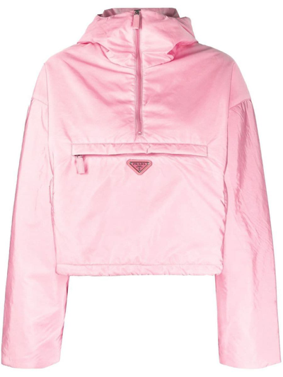 Shop Prada Jackets In Pink