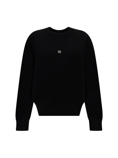 Shop Givenchy Sweater In Black/white