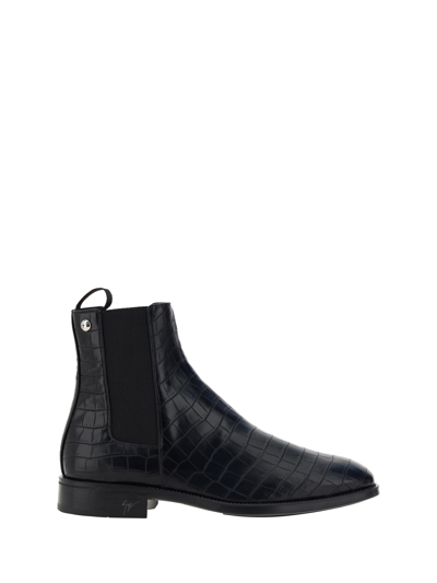 Shop Giuseppe Zanotti Ankle Boots In 003