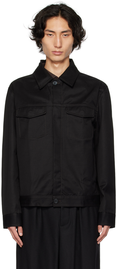 Shop Filippa K Black Workwear Jacket