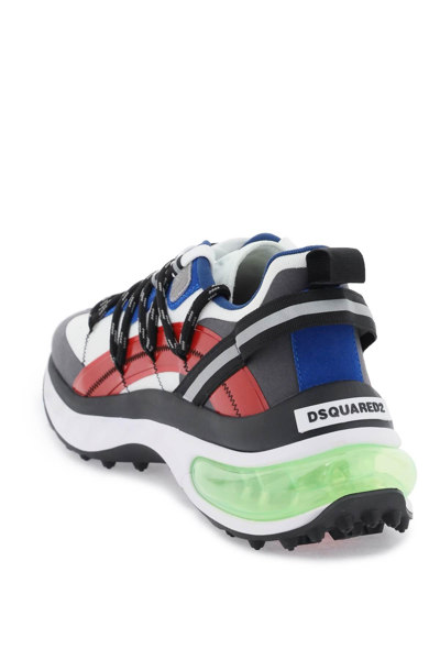 Shop Dsquared2 'bubble' Sneakers In Multicolor