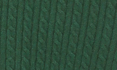 Alexia Admor Zion Cable Knit Midi Skirt In Midnight Green
