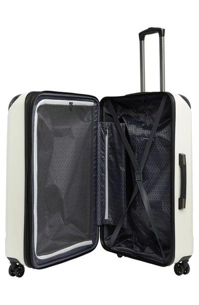 Shop Kenneth Cole Flying Axis 28" Hardside Spinner Luggage In Coconut White
