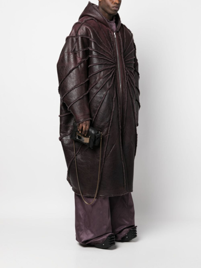 Rick Owens Logo-plaque Leather Shoulder Bag In Black