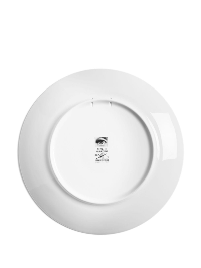 Fornasetti Nude Faces Plate In White