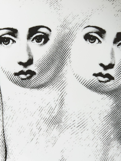 Fornasetti Nude Faces Plate In White