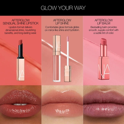 Nars Afterglow Sensual Shine Lipstick In Voltage