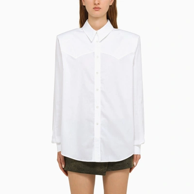 Shop The Andamane | Hashville White Shirt In Black