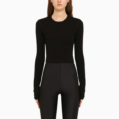 Shop Wardrobe.nyc | Black Long Sleeves T-shirt