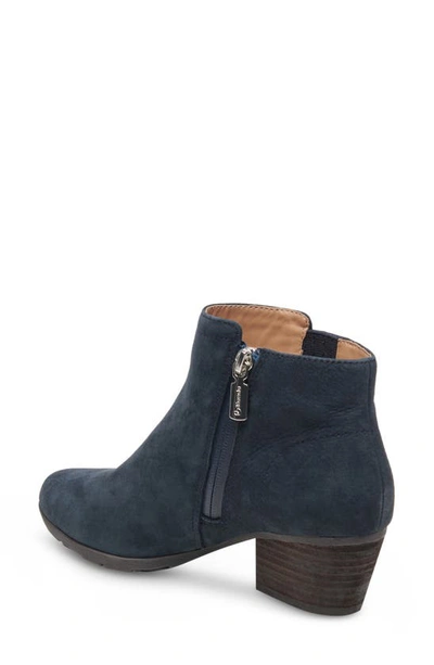 Shop Blondo Valli 2.0 Waterproof Bootie In Navy Nubuck