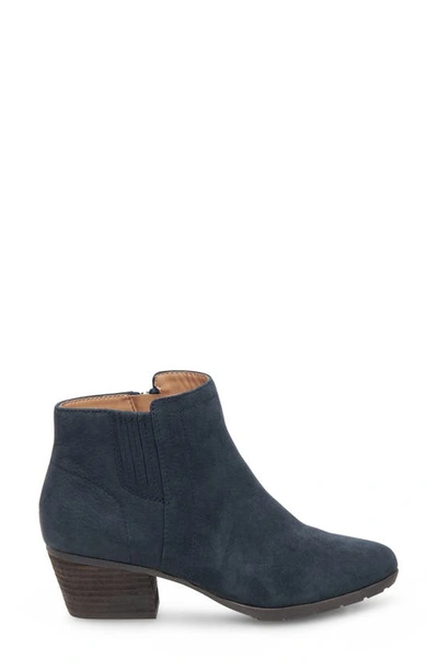 Shop Blondo Valli 2.0 Waterproof Bootie In Navy Nubuck