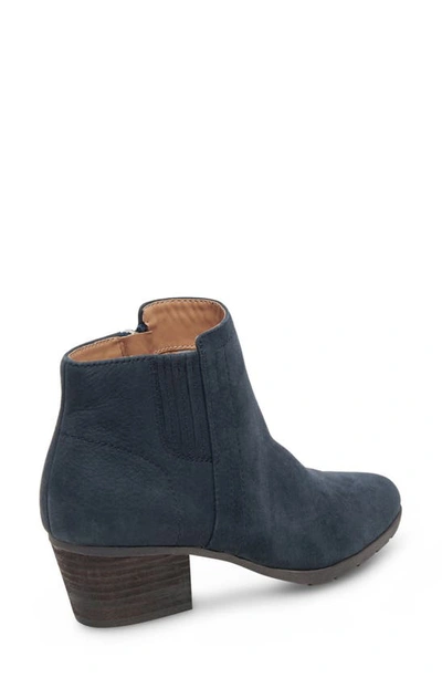 Shop Blondo Valli 2.0 Waterproof Bootie In Navy Nubuck